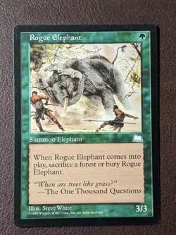 Rogue Elephant - Magic The Gathering MTG Collectible Card game - Image 1