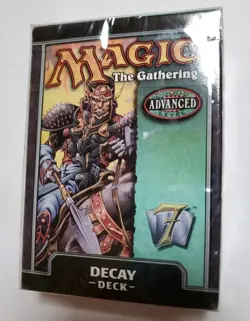 Magic the Gathering Decay 7th Edition Theme Deck Advanced Level, New Sealed - Image 1