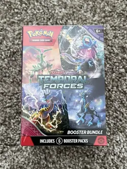 Pokemon TCG: Scarlet & Violet Temporal Forces Booster Bundle (6 Packs) SEALED - Image 1