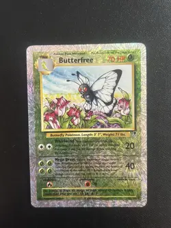 Butterfree Legendary Collection Reverse Holo Pokemon Card 21/110 LP Condition - Image 1