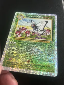 Butterfree Legendary Collection Reverse Holo Pokemon Card 21/110 LP Condition - Image 2