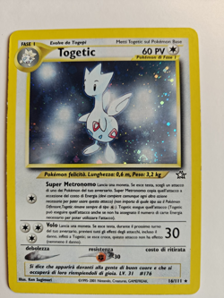 Togetic 16/111 Holo Rare Pokemon TCG WOTC Neo Genesis Unlimited LP 16/111 - Image 1