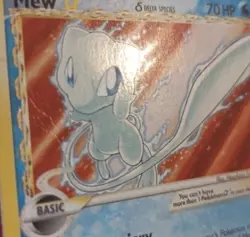 Pokemon Card-Mew-Gold Star-Holo-Ex Dragon Frontiers-101/101-ENG-Played - Image 3