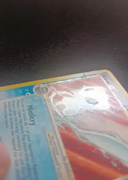 Pokemon Card-Mew-Gold Star-Holo-Ex Dragon Frontiers-101/101-ENG-Played - Image 4