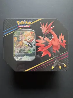 Pokemon TCG - SWSH - Crown Zenith - Galarian Birds x3 Large Tins - New & Sealed - Image 3