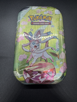 Pokemon Prismatic Evolutions Sylveon TCG Mini Tin New Sealed + Promo - Image 2