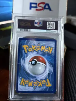2015 Pokemon XY Double Crisis Team Magma’s Groudon Ex #15 PSA 1 - Image 2