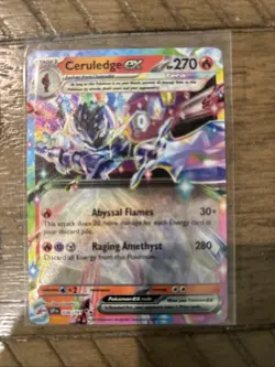2 Ceruledge EX 36/191 Scarlet & Violet Surging Sparks Holo Rare Pokemon TCG NM - Image 1