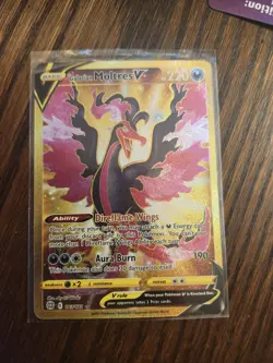 Galarian Moltres V - 183/172 - Pokemon Brilliant Stars Sword Shield Secret NM - Image 1