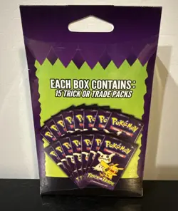 Pokemon Trick or Trade Booster Pack Set - 15 Packs 2025 - Image 2