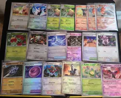 Pokemon Prismatic Evolutions Masterball Pokeball Holo Card Lot Of 25 - Image 1