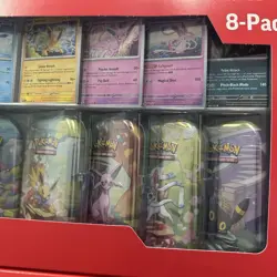 Pokemon TCG: Prismatic Evolutions 8 Mini-Tins Promos Costco Lot Of 4 - Image 5