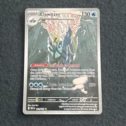 FREE SHIPPING Clawitzer 141/132 Pokemon TCG Mega Evolution Illustration Rare - Image 1