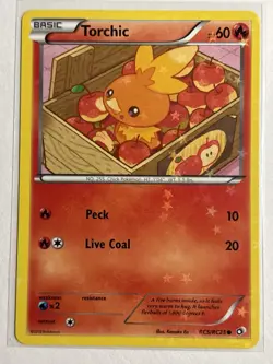 Torchic RC5/RC25 - Legendary Treasures Radiant Collection Holo Pokemon Card - Image 1