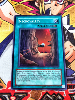 Necrovalley pgd-084 Unltd Ed (NM+) Super Rare Yu-Gi-Oh! - Image 1
