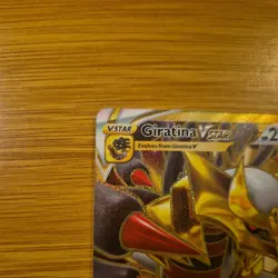 Pokemon Giratina VSTAR TCG Lost Origin Card 212/196 Secret Rare Gold - Image 2