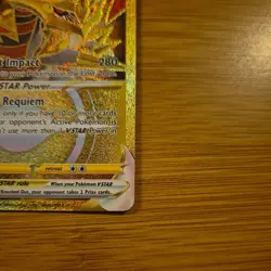 Pokemon Giratina VSTAR TCG Lost Origin Card 212/196 Secret Rare Gold - Image 4