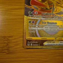 Pokemon Giratina VSTAR TCG Lost Origin Card 212/196 Secret Rare Gold - Image 5