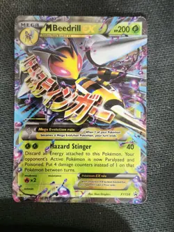 M BEEDRILL EX - XY158 - XY PROMOS - POKEMON CARD - Image 1
