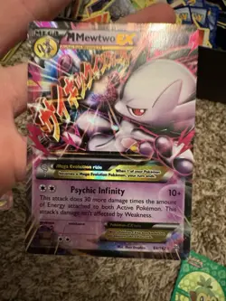 Pokemon Mewtwo EX Lot (3 Cards) - BREAKthrough & Evolutions-Ultra Rare Holo LP - Image 2