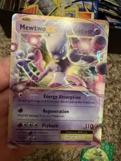 Pokemon Mewtwo EX Lot (3 Cards) - BREAKthrough & Evolutions-Ultra Rare Holo LP - Image 3