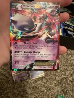 Pokemon Mewtwo EX Lot (3 Cards) - BREAKthrough & Evolutions-Ultra Rare Holo LP - Image 4