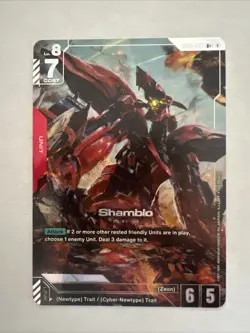 Shamblo Alternate Art Foil - GD01-047 - Gundam TCG Card Game - Image 1