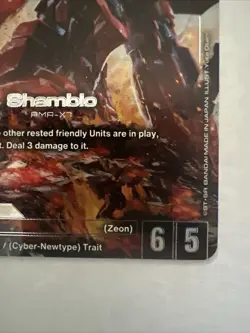 Shamblo Alternate Art Foil - GD01-047 - Gundam TCG Card Game - Image 3