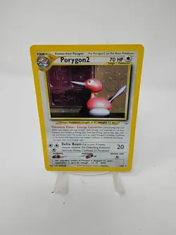 Porygon2 1 2/64 Holo Rare Neo Pokemon Card Excellent/Mint Condition - Image 1