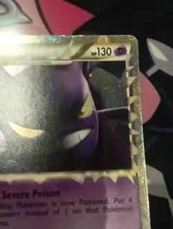 84/95 Crobat Prime Holo Pokemon Card HeartGold SoulSilver Unleashed 2010 - Image 5