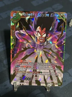 Vegeta, Saiyan Elite Dragon Ball Super Card Game BT7-114 SR Near Mint - Image 1