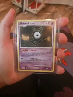 Unown [G] 57/106 Great Encounters Regular Uncommon Card 2008 Vintage - Image 1