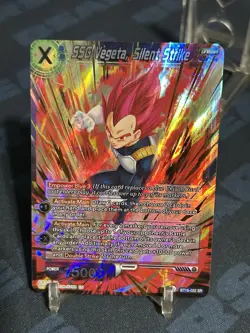 SSG Vegeta Silent Strike BT16-022 SR Foil Dragon Ball Super Card Game | NM - Image 1