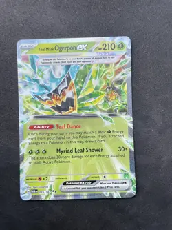 Pokemon Card Teal Mask Ogerpon ex 025/167 Twilight Masquerade Near Mint - Image 1