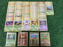 Diamond & Pearl Stormfront Era Vintage Pokemon 110 Card Holo Non-Holo Lot - Image 1