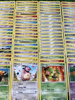 Diamond & Pearl Stormfront Era Vintage Pokemon 110 Card Holo Non-Holo Lot - Image 3