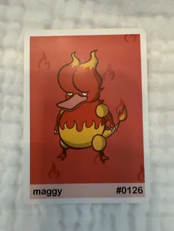 Lot Of 4 Pookiemoot Cards Articiscoolnow/Maggy/Kingcrabby/Choker LP+ To NM - Image 5