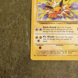 Pokemon TCG Jolteon Jungle 20/64 Non-Holo Card MP Condition - Image 3