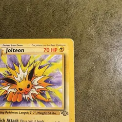 Pokemon TCG Jolteon Jungle 20/64 Non-Holo Card MP Condition - Image 5