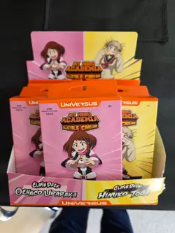 My Hero Academia TCG: Clash Decks Display box of 7 Decks : TCG Cards - Image 1