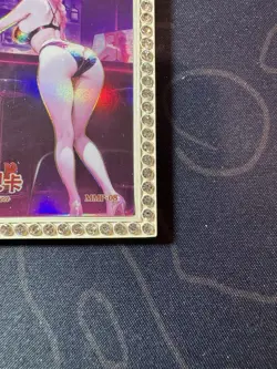 Bartender Rebecca Diamond Card Silver Metal Waifu Doujin Case Prize One Piece - Image 4