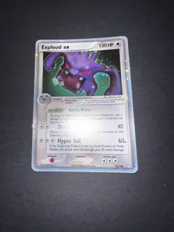 Pokemon TCG English Card ex Crystal Guardians Exploud ex 92/100 Holo Rare - NM! - Image 3
