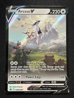 Arceus V SWSH204 SWSH: Sword & Shield Promo Cards Holo - Image 1