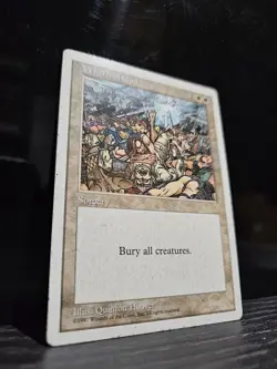 MTG Wrath of God - Fifth Edition - Heavily Played - Image 1