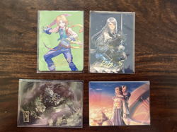 Final Fantasy Art Series Lot MTG - 4 Gold Stamp & 23 Regular - Image 2