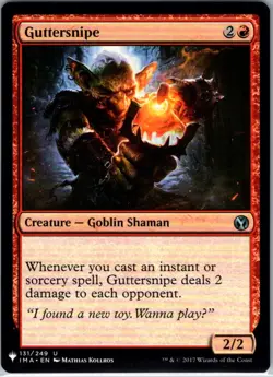 Guttersnipe (IMA) - 131 - The List Reprints - Magic MTG - NM - B3G1 - Image 1