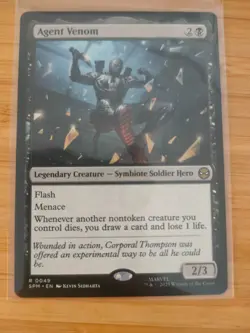 MTG Agent Venom 0049 Spider-Man M/NM Free UK P&P - Image 1