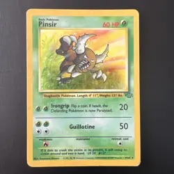 Pinsir 9/64 - Pokemon Jungle Unlimited Holo Rare Card WOTC HP - Image 1