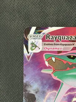 Pokemon TCG Rayquaza VMAX Trainer Gallery SWSH Silver Tempest TG20/TG30 NM- LP+ - Image 4