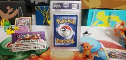 Charizard Base Set Holo 4/102 PSA 8 NM Mint Pokemon WOTC REGRADEU - Image 2